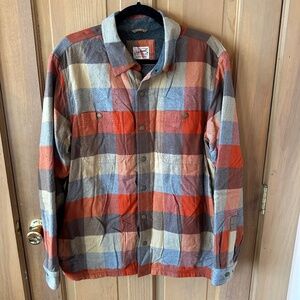 LL Bean Fleece-Lined Flannel Shirt NWOT